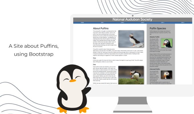 A site about Puffins