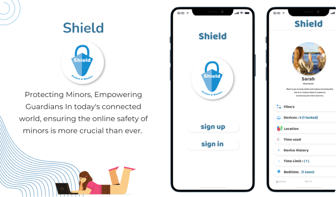 An app to protect minors over the internet.